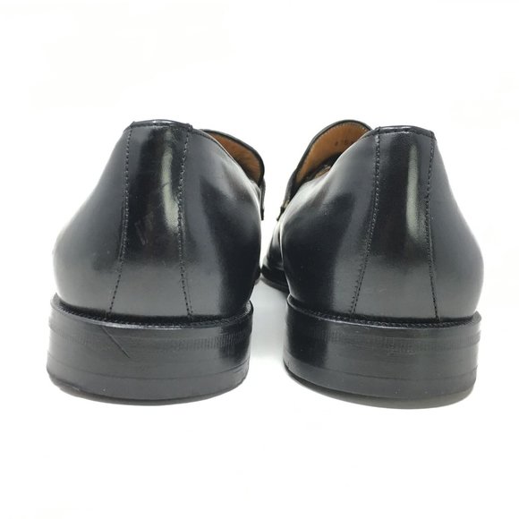Mezlan Loafers Shoes Size 12 W Black Crocodile
